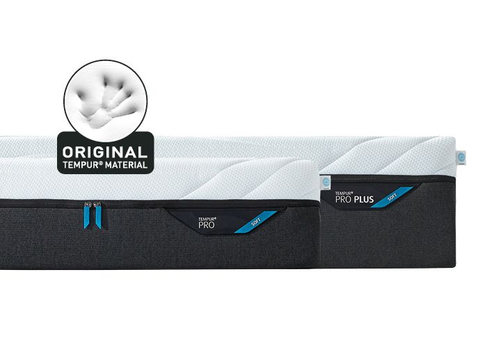 TEMPUR PRO und PRO PLUS Matratzen mit Original TEMPUR® Material – hochwertige Matratzen für individuelle Anpassung und Druckentlastung TEMPUR PRO und PRO PLUS Matratzen mit Original TEMPUR® Material – hochwertige Matratzen für individuelle Anpassung und Druckentlastung