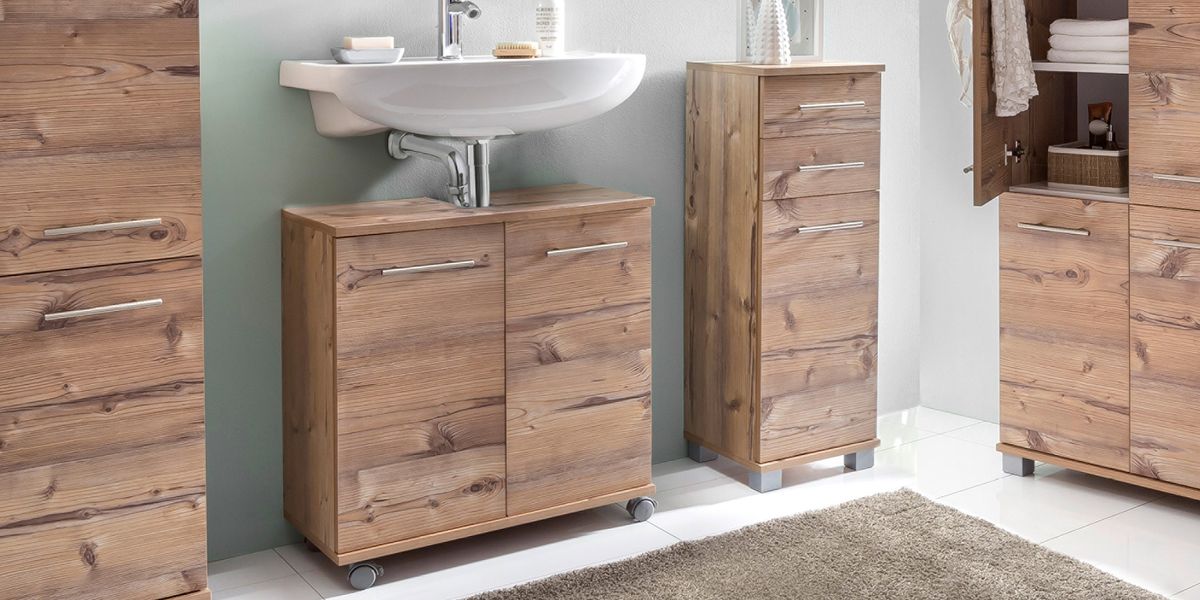 Badezimmermöbel, Badmöbel, Waschtischunterschrank