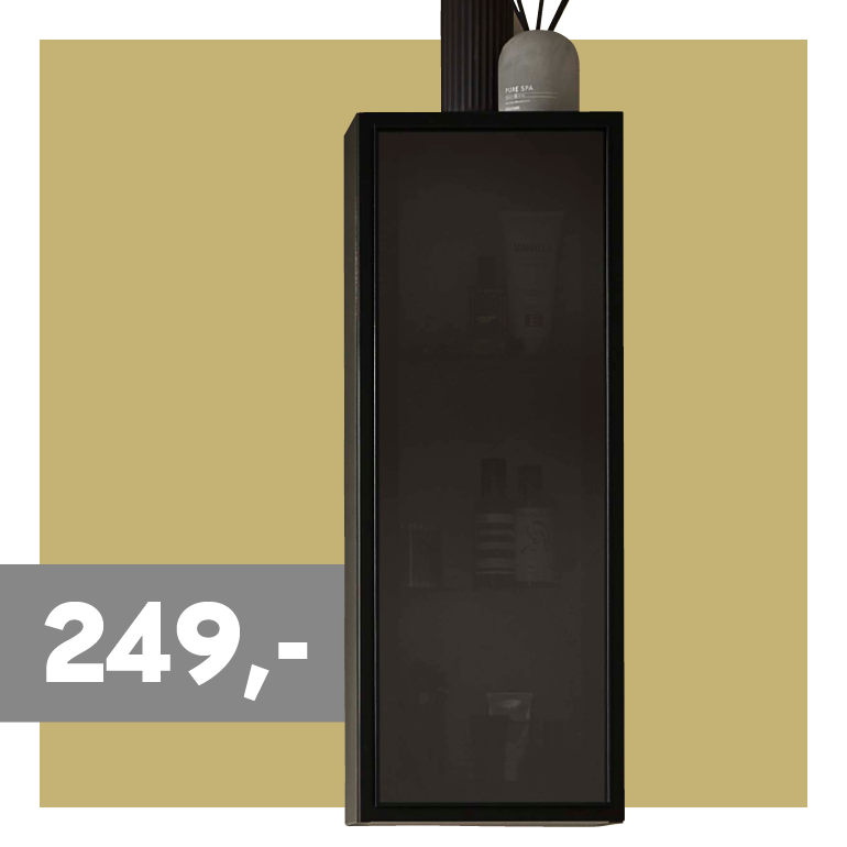 Badschrank Schwarz