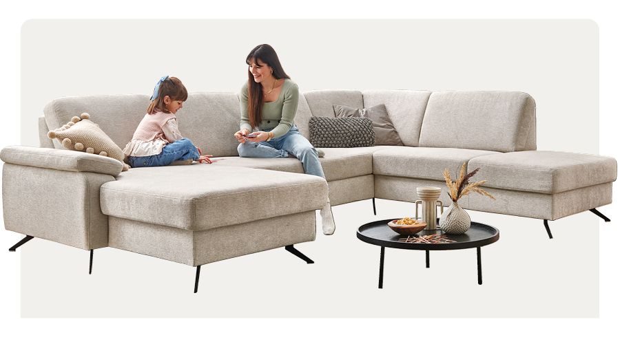 Farbe des Jahres, Cloud Dancer, Sofa, Couch