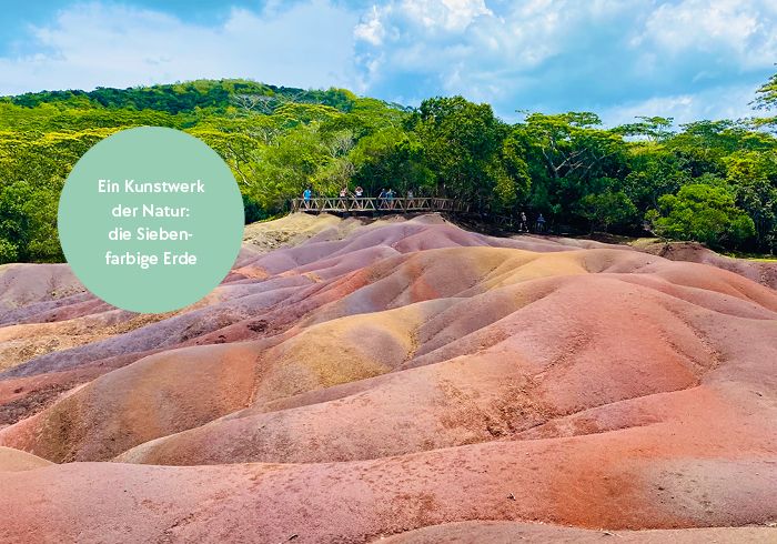 Siebenfarbige Erde, Mauritius