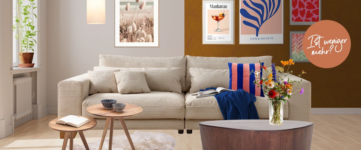 Minimalismus, Maximalismus, Deko, Accessoire, Einrichtungsstil