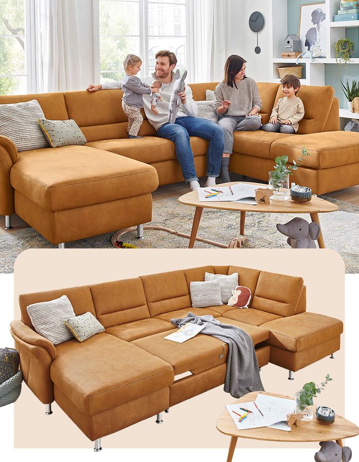 Schlafsofa, ausklappbares Sofa, Sofa mit Liegefläche