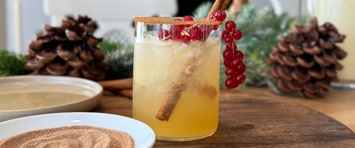 Rezepte, Bratapfel Mule, Cocktail, winterlicher Cocktail