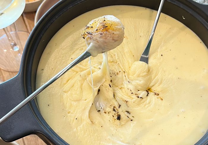 Rezepte, Käsefondue, Schweizer Käse-Fondue, Fondue