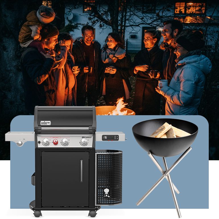 Winter, Grillen, Grill, Feuerschale, Weber, Höfats