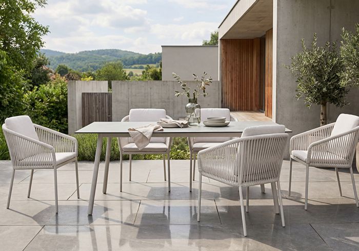 beige Gartenmöbel, Terrassenmöbel, Balkonmöbel