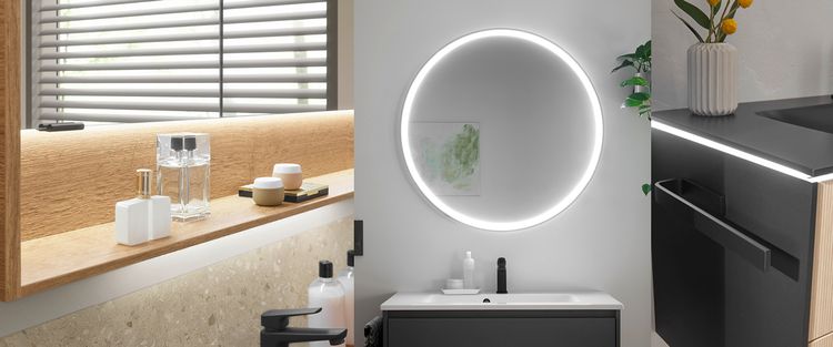 Beleuchtung Bad, Badezimmer Beleuchtung, Spiegel Bad