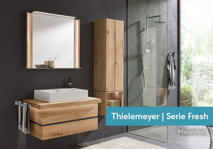 Bad Serie Fresh, Thielemeyer, Massivholz