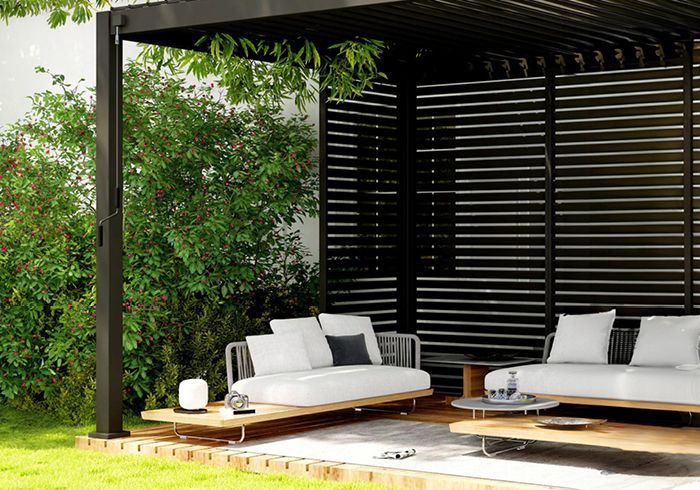 Seitenteile Pergola