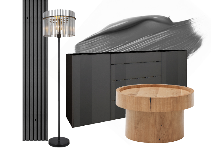 Was passt zu einer grauen Wand