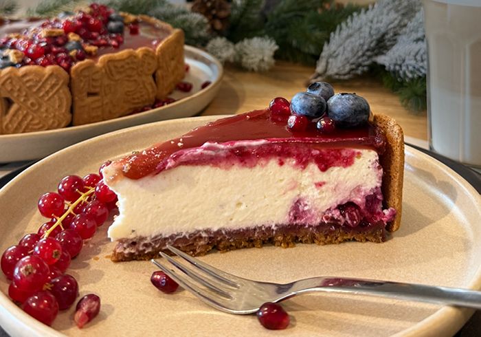 Rezepte, Glühwein Cheesecake, Spekulatiusboden, Käsekuchen