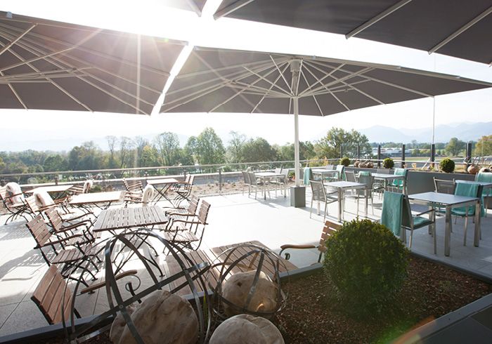 Panorama-Dachterrasse in Rosenheim