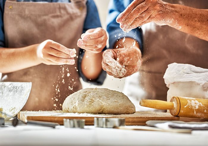 Hauseigene Bäckerei