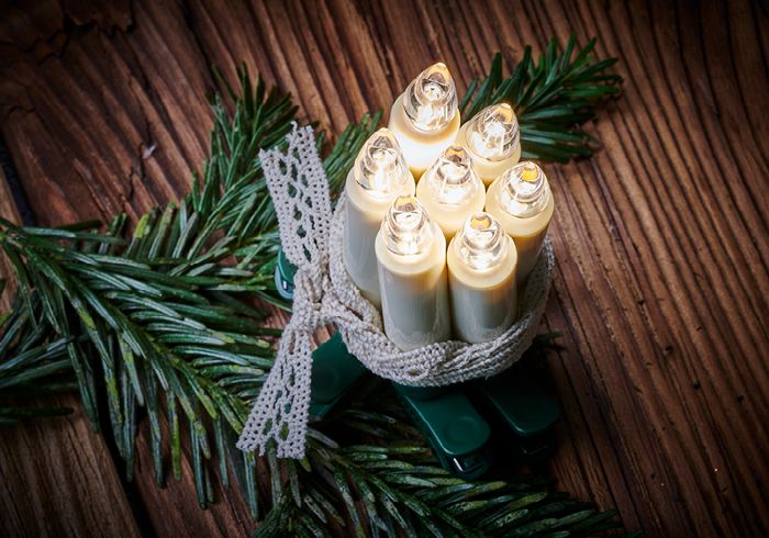 Weihnachtsbeleuchtung, Lichterkette, LED, Energiesparen