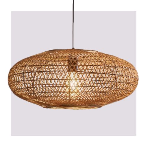 Lampe, Rattan, Boho, Natural