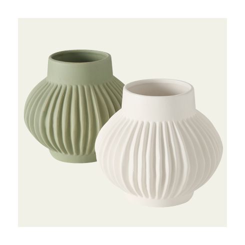 Trend 2023, Lamellen, Lamellenoptik, Vase