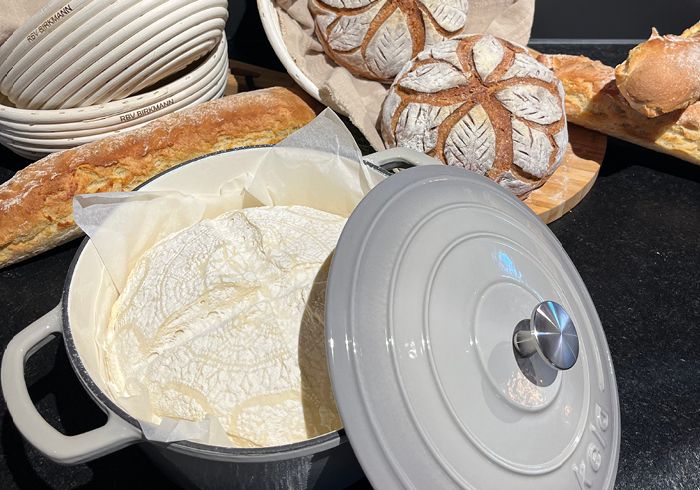 Rezepte, Brot backen, Brot verzieren, Brot ritzen, Brot mit Muster