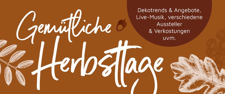 Event Gemütliche Herbsttage