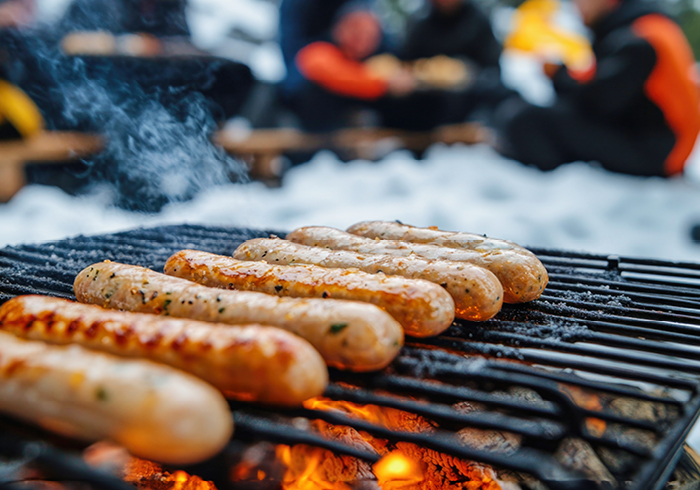 Grillen im Winter