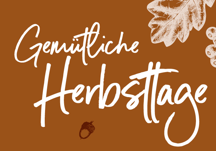 Gemütliche Herbsttage