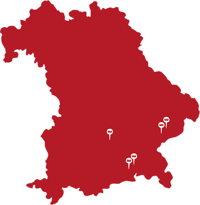 Standorte in Bayern